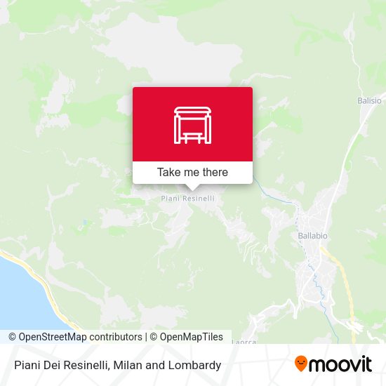 Piani Dei Resinelli map