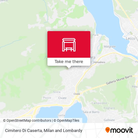 Cimitero Di Caserta map