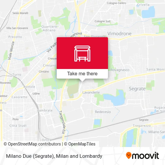 Milano Due (Segrate) map