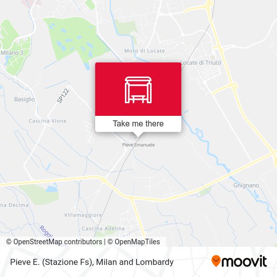 Pieve E. (Stazione Fs) map