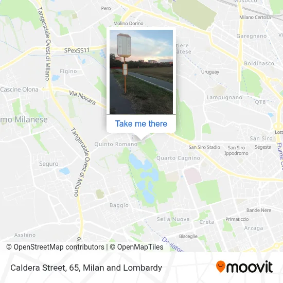 Caldera Street, 65 map