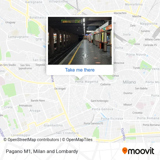 Pagano M1 map