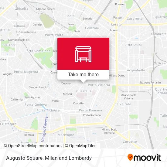 Augusto Square map