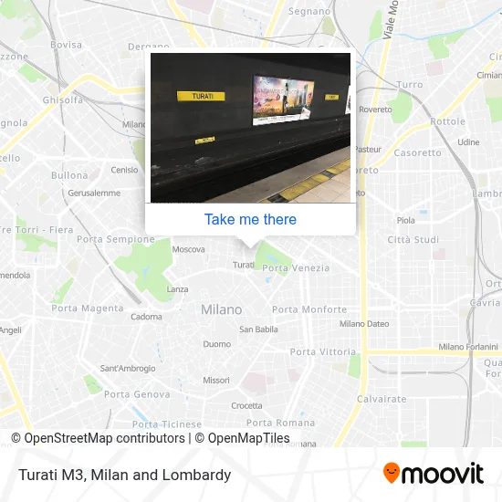 Turati M3 map