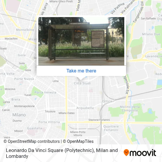 Leonardo Da Vinci Square (Polytechnic) map