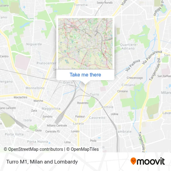 Turro M1 map