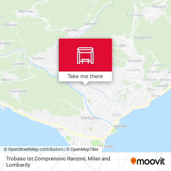 Trobaso Ist.Comprensivo Ranzoni map