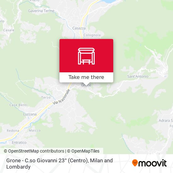 Grone - C.so Giovanni 23° (Centro) map