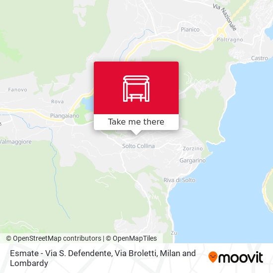 Esmate - Via S. Defendente, Via Broletti map