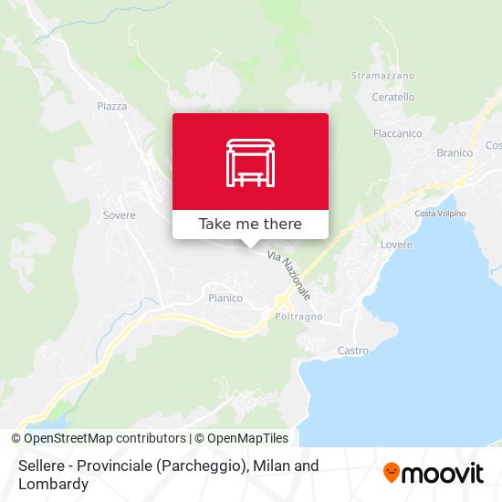 Sellere - Provinciale (Parcheggio) map
