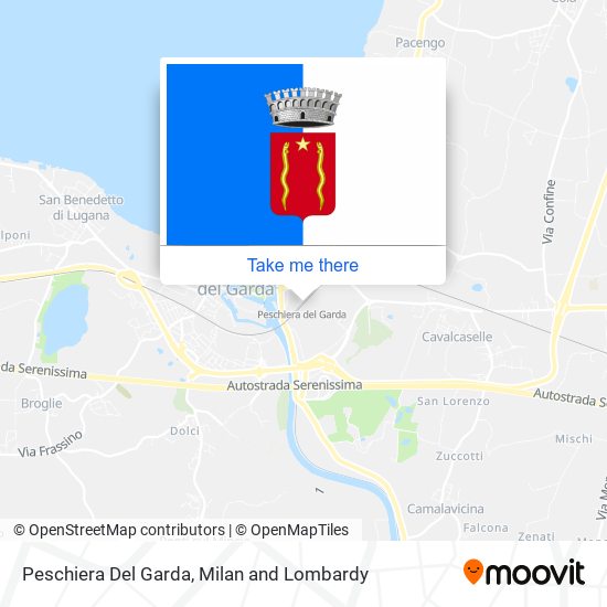 Peschiera Del Garda map