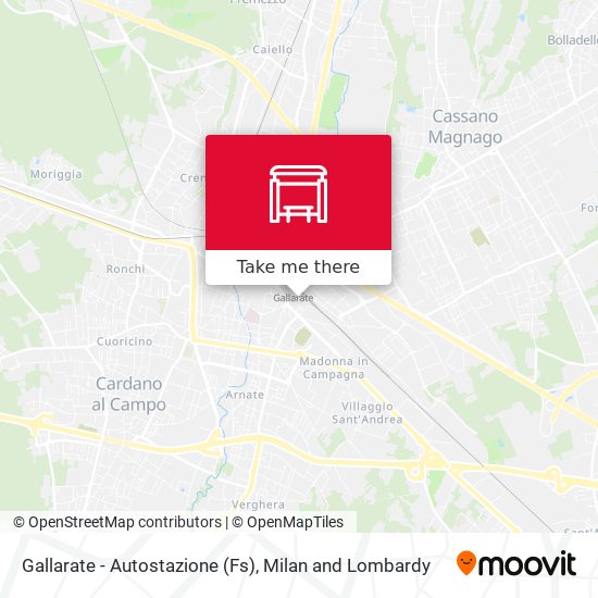 Gallarate - Autostazione (Fs) map