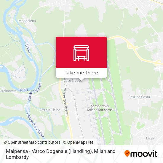 Malpensa - Varco Doganale (Handling) map