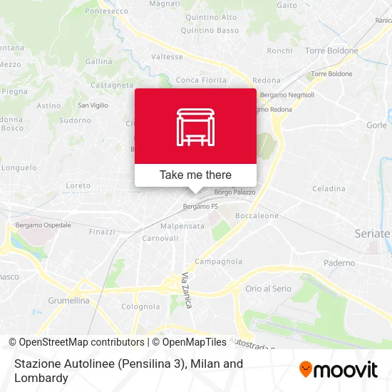 Stazione Autolinee (Pensilina 3) map