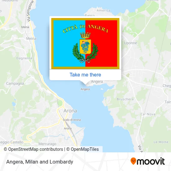 Angera map