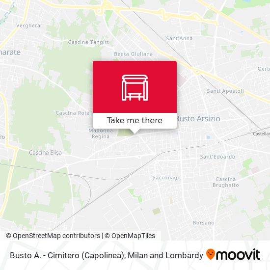 Busto A. - Cimitero (Capolinea) map