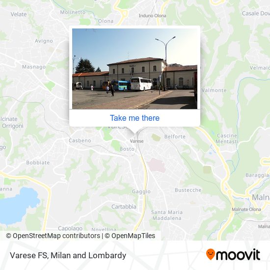 Varese FS map