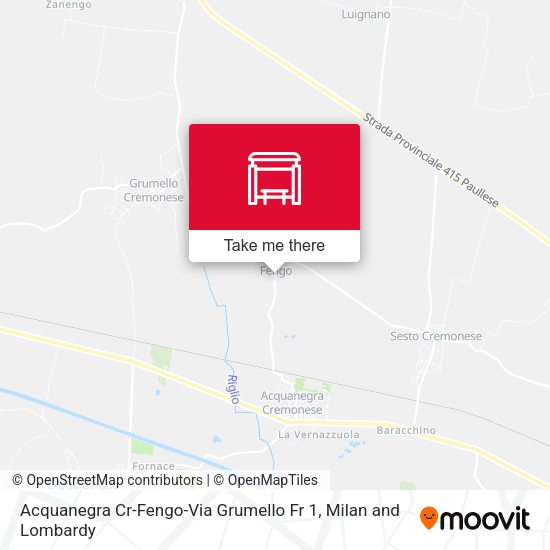 Acquanegra Cr-Fengo-Via Grumello Fr 1 map