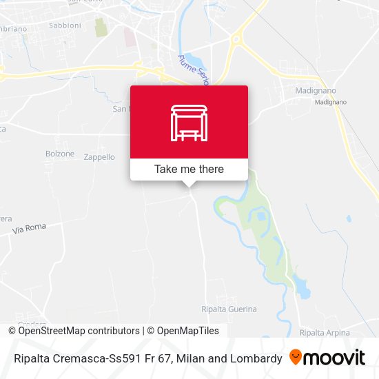 Ripalta Cremasca-Ss591 Fr 67 map