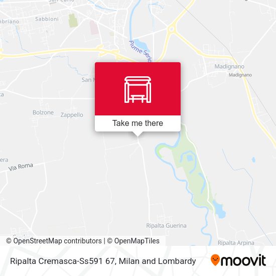 Ripalta Cremasca-Ss591 67 map