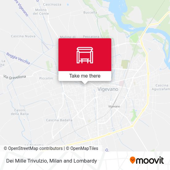 Dei Mille Trivulzio map