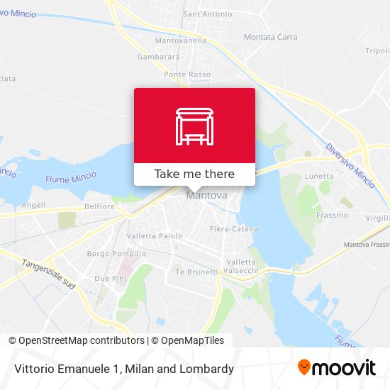 Vittorio Emanuele 1 map