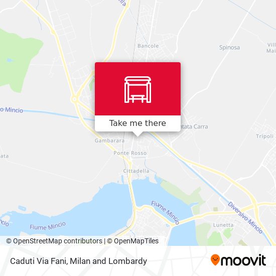 Caduti Via Fani map