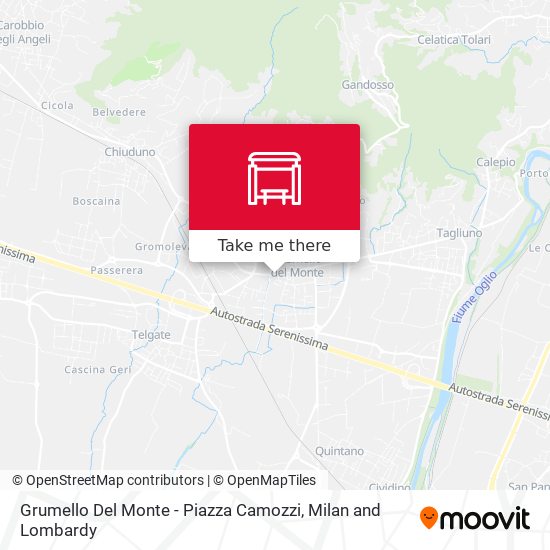 Grumello Del Monte - Piazza Camozzi map