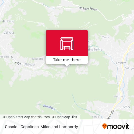 Casale - Capolinea map