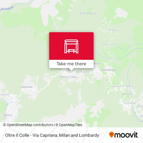 Oltre Il Colle - Via Capriana map