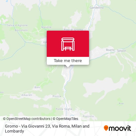 Gromo - Via Giovanni 23, Via Roma map