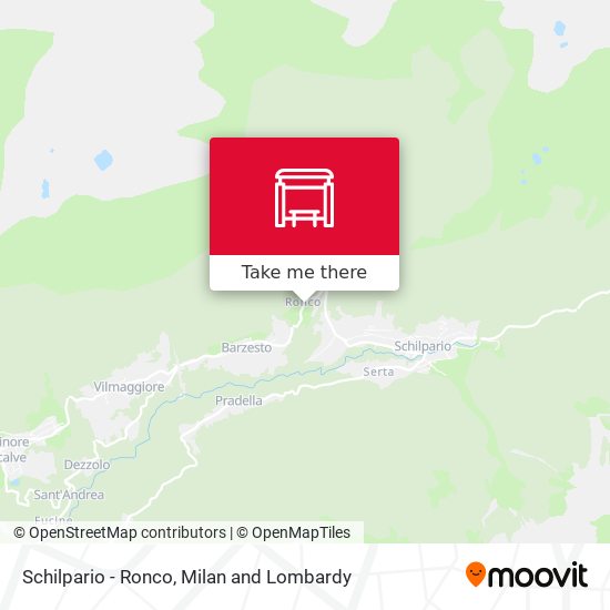 Schilpario - Ronco map