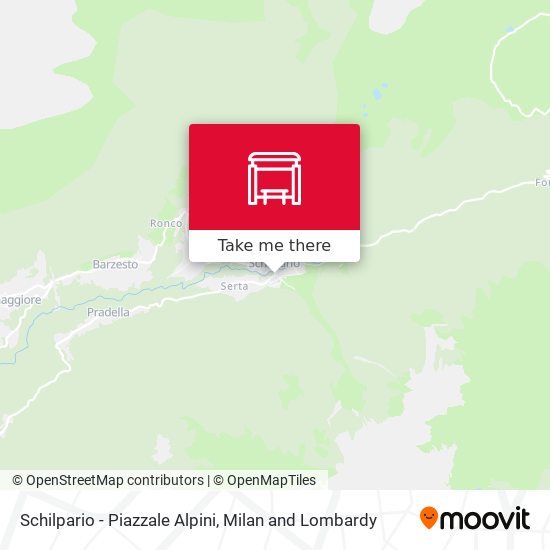 Schilpario - Piazzale Alpini map