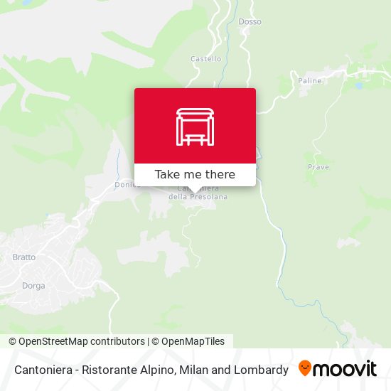 Cantoniera - Ristorante Alpino map