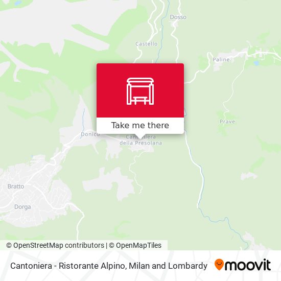 Cantoniera - Ristorante Alpino map