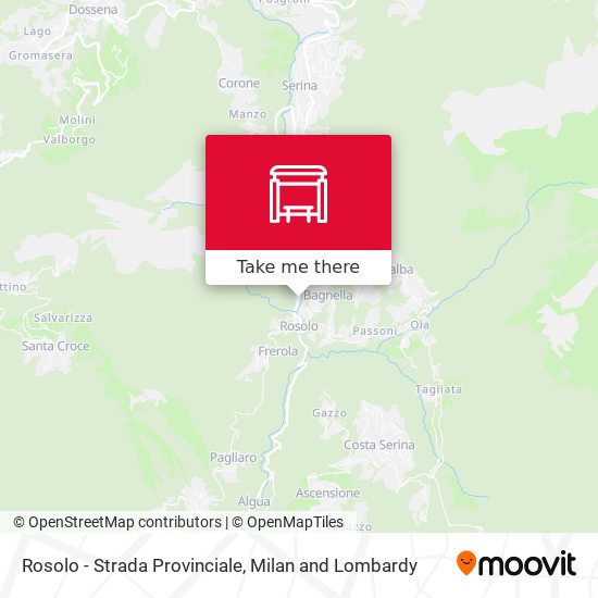 Rosolo - Strada Provinciale map