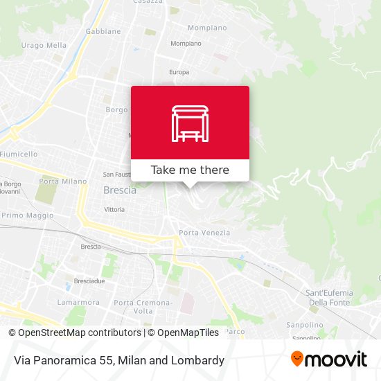 Via Panoramica 55 map