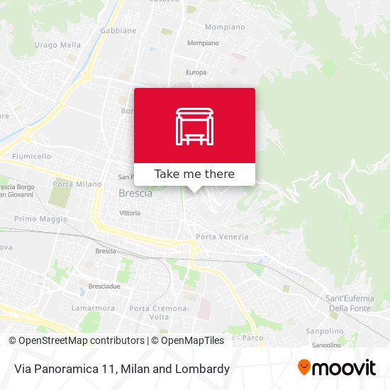 Via Panoramica 11 map