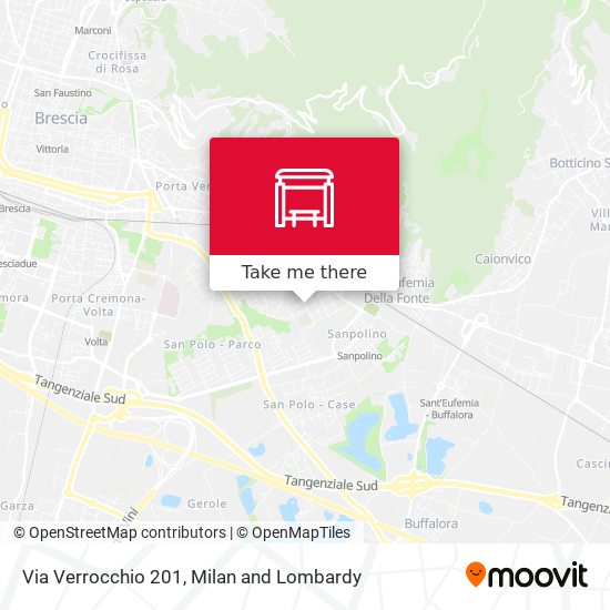 Via Verrocchio 201 map