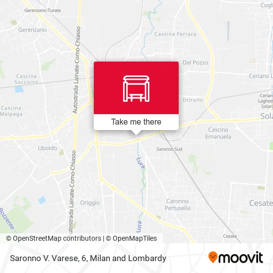 Saronno V. Varese, 6 map