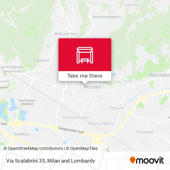Via Scalabrini 35 map