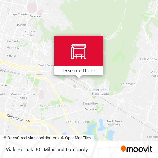 Viale Bornata 80 map