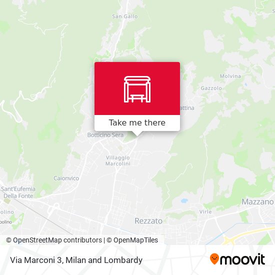 Via Marconi 3 map