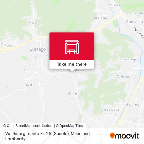 Via Risorgimento Fr. 25 (Scuole) map