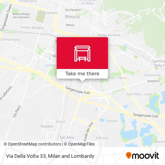Via Della Volta 33 map