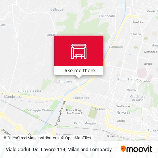 Viale Caduti Del Lavoro 114 map