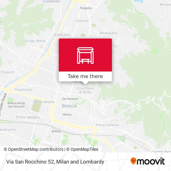Via San Rocchino 52 map