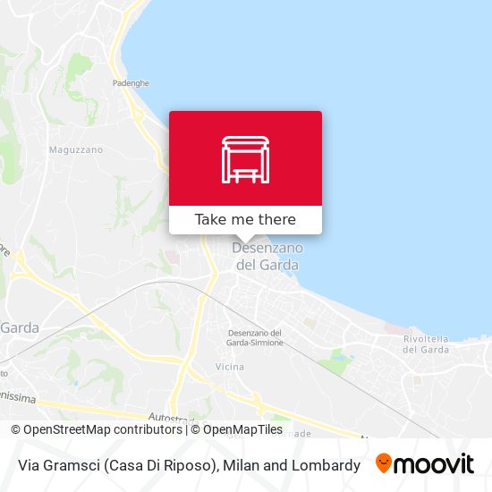 Via Gramsci (Casa Di Riposo) map