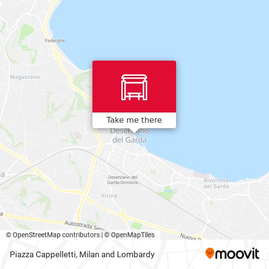 Piazza Cappelletti map