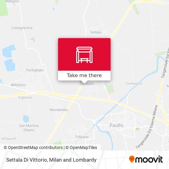 Settala Di Vittorio map